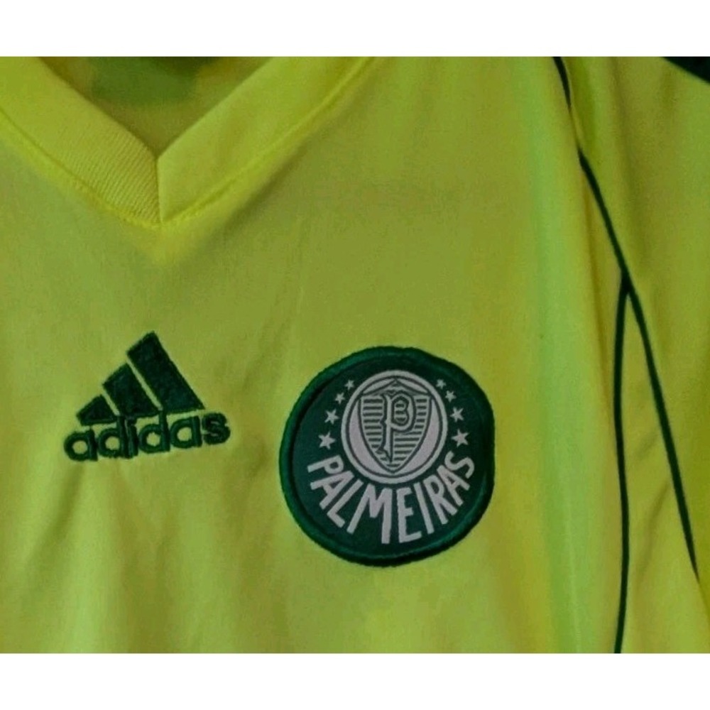 Adidas PALMEIRAS BRAZIL 2008-10 Away Football Soccer #10 Jersey kit Kid's XL‎ - Picture 4 of 8